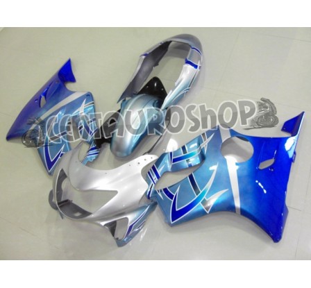 Carena in ABS Honda CBR 600 F4 99-00 colorazione silver & blue