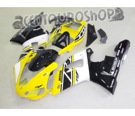 Carena in ABS Yamaha YZF 1000 R1 00-01 colorazione light yellow