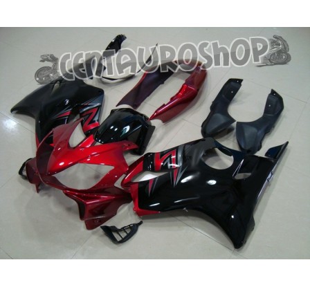Carena in ABS Honda CBR 600 F4i/FSport 01-09 nero e candy black