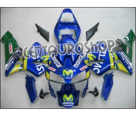 Carena in ABS Honda CBR 600 RR 03-04 colorazione Movistar