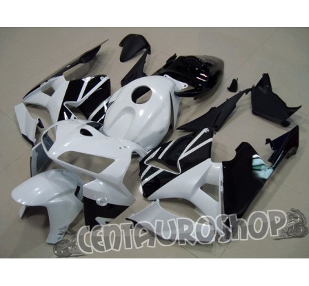 Carena in ABS Honda CBR 600 RR 03-04 colorazione black & white