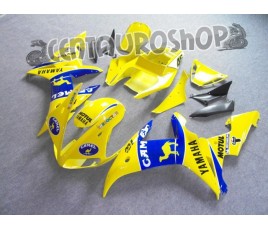 Carena in ABS Yamaha YZF1000 R1 02 03 Camel Biaggi MotoGP replica