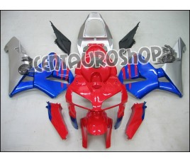 Carena in ABS Honda CBR 600 RR 05-06 colorazione red & blue