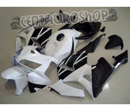 Carena in ABS Honda CBR 600 RR 05-06 colorazione White & Black