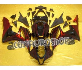 Carena in ABS Honda CBR 600 RR 07-08 colorazione Red Flames