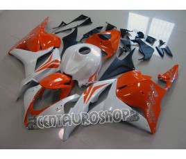 Carene ABS Honda CBR 600 RR 09-10 Orange & White