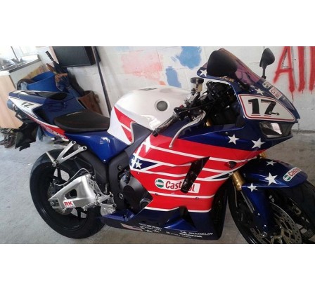 Carena ABS Honda CBR 600 RR 13 15 Laguna Seca Colin Edwards replica