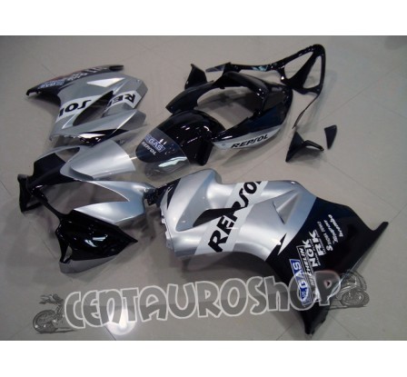 Carena in ABS per Honda VFR 800 Repsol silver