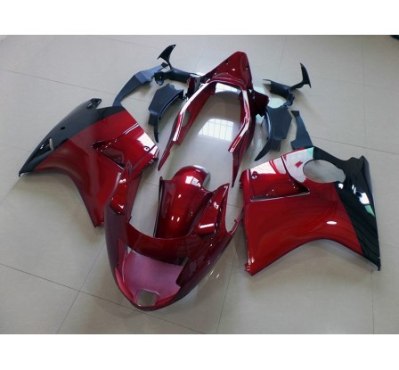 Carena in ABS Honda CBR 1100 XX 97-02 Rosso perlato e nero