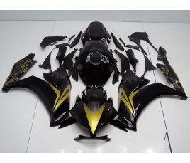 Carene in abs per Honda CBR1000RR 2012 Black and Gold