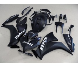 Carena ABS Honda CBR1000RR 2012 14 Nero opaco custom