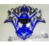 Carena in ABS Yamaha YZF 1000 R1 07-08 colorazione RED FLAMES ON BLACK