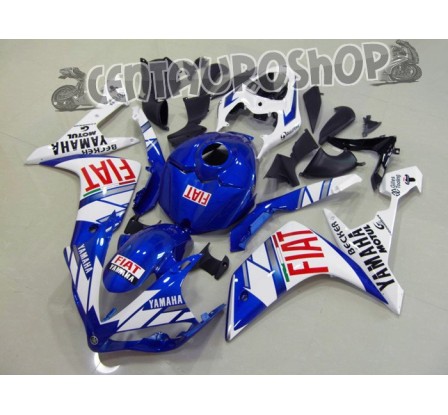 Carena in ABS Yamaha YZF 1000 R1 07-08 colorazione BLUE & BLACK