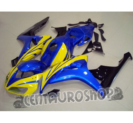 Carena in ABS Honda CBR 1000 RR 06-07 colorazione Blue & Yellow