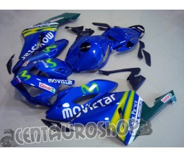 Carena in ABS Honda CBR 1000 RR 04-05 colorazione Movistar 2