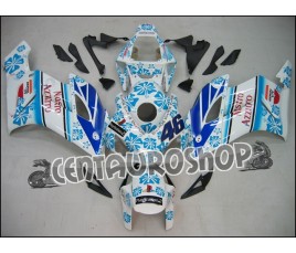 Carena in ABS Honda CBR 1000 RR 04-05 colorazione Nastro Azzurro White