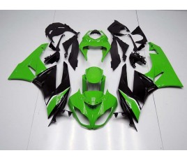 Carenature replica Kawasaki ZX6R Ninja 636 09-12 Green and Black Alternative