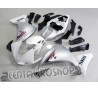 Carena in ABS Yamaha YZF 1000 R1 09-10 colorazione WHITE FLAMES ON BLUE