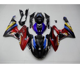 Carena in ABS per BMW S 1000 RR 2015 16 Misano Shark Multicolor