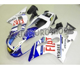 Carena in ABS Yamaha YZF 600 R6 99-02 colorazione BLUE