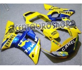 Carena in ABS Yamaha YZF 600 R6 99-02 colorazione ROSSI GO!