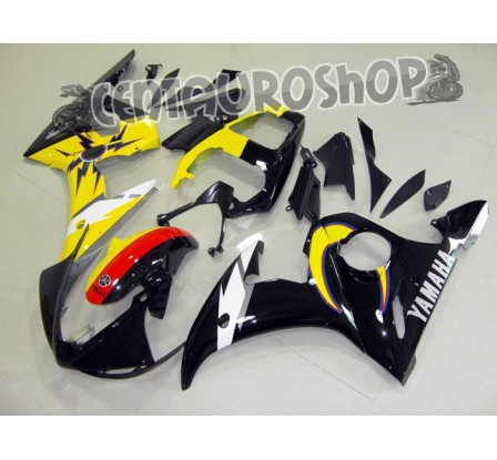 Carena in ABS Yamaha YZF 600 R6 04-05 colorazione MOON & SUN