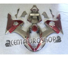 Carena ABS Yamaha YZF 600 R6 04-05 Red & Bronze scontata