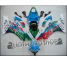 Carena in ABS Yamaha YZF 600 R6 06-07 colorazione BLUE & BLACK 2