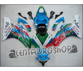 Carenatura ABS Yamaha YZF600 R6 06 07 Rossi Tricolor
