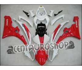 Carena Yamaha ABS YZF 600 R6 2006 2007 Red & White 1