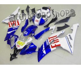 Carene in ABS Yamaha YZF 600 R6 08 16 colorazione Rossi Fiat 2