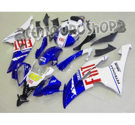 Carena in ABS Yamaha YZF 600 R6 06-07 colorazione ROSSI TRICOLOR