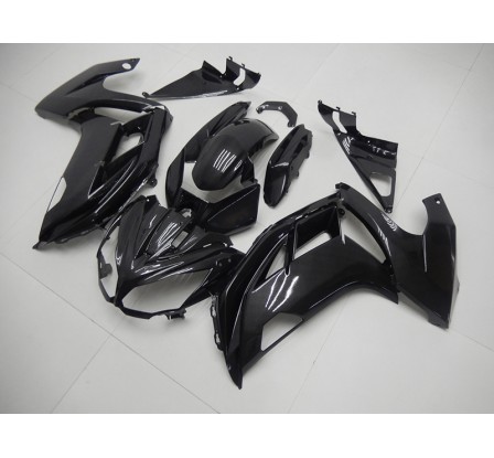 Carene ABS Kawasaki ER-6F 2012 2016 Total Carbon Look