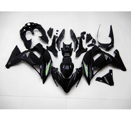 Carene in ABS Kawasaki Ninja 650R 2017 2019 All Black