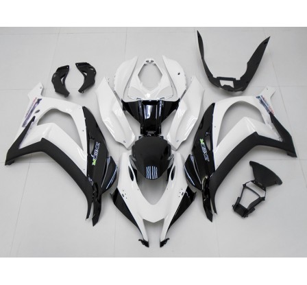 Carena in ABS Kawasaki ZX-10R Ninja 16 - 19 All White