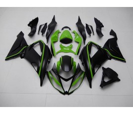 Carene Kawasaki ZX6R Ninja 636 2013 2017 Black and Green