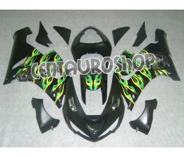 Carena in ABS Kawasaki ZX-6R Ninja 636 05-06 colorazione WEST