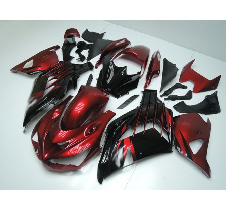 Carena in ABS Kawasaki ZX-14R Ninja 12-15 Candy Red