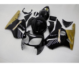 Carena in ABS Kawasaki ZX-12R Ninja 00-01 Black and Gold