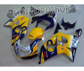 Carena in ABS Suzuki GSX-R 600 e 750 01-03 colorazione JORDAN