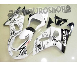 Carena in ABS Suzuki GSX-R 600 e 750 01 03 White Corona