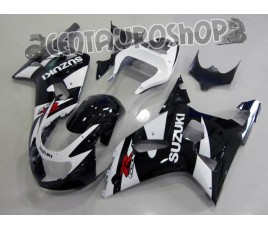 Carena in ABS Suzuki GSX-R 600 e 750 01-03 colorazione WHITE CORONA