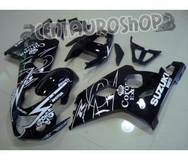 Carena in ABS Suzuki GSX-R 600 e 750 04-05 colorazione BLACK