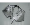 Carena in ABS Kawasaki ZX-14R Ninja 06 - 11 Silver