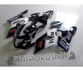 Carena in ABS Suzuki GSX-R 600 e 750 04-05 colorazione LUKY STRIKE