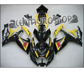 Carena in ABS Suzuki GSX-R 600 e 750 06-07 colorazione BLACK & YELLOW