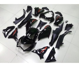 Carene Black & Orange Kawasaki Z800 2013 2016