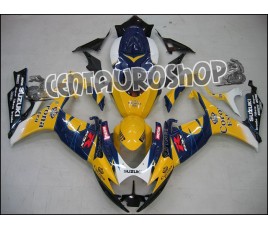 Carena in ABS Suzuki GSX-R 600 e 750 06-07 colorazione WHITE CORONA