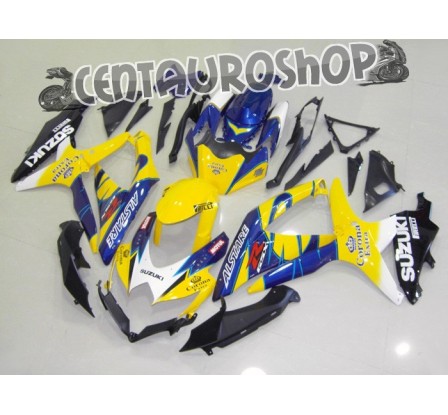 Carena in ABS Suzuki GSX-R 600 e 750 08-09 colorazione WHITE CORONA