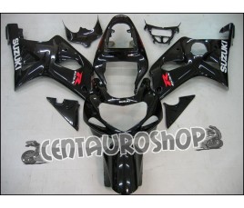 Carena in ABS Suzuki GSXR 1000 00-02 colorazione All Black